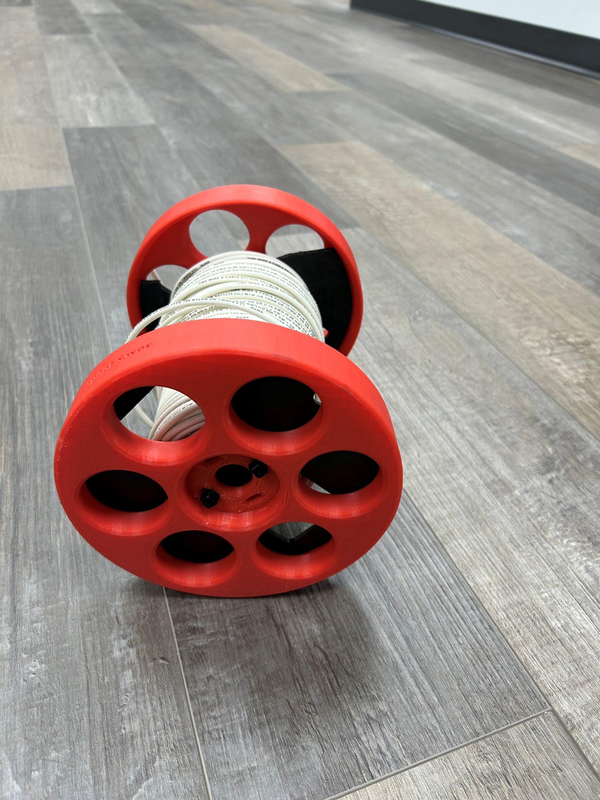 on broken spool